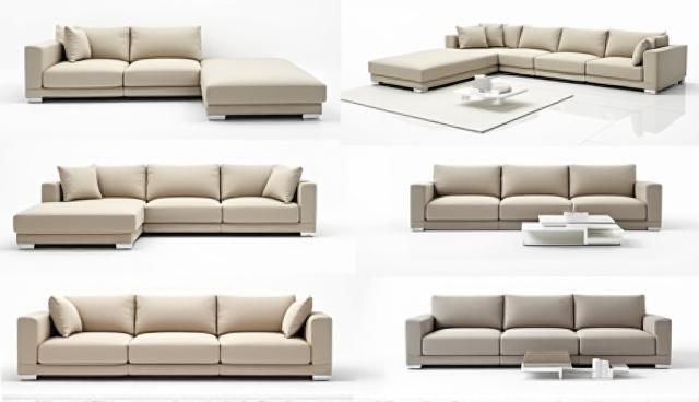 Examples of custom designed sofas